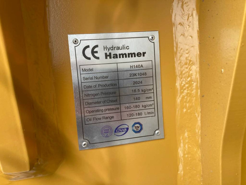 Smitma S140 / Caterpillar 320 / 323 - Volvo EC210 - Гидромолот для Строительной техники: фото 5 Smitma S140 / Caterpillar 320 / 323 - Volvo EC210 - Гидромолот для Строительной техники: фото 5