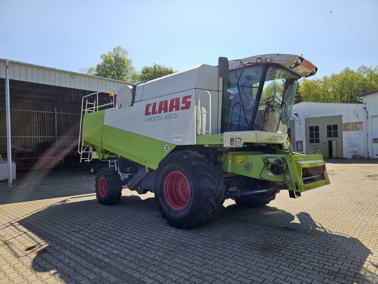 Claas Lexion 480 - Зерноуборочный комбайн: фото 2 Claas Lexion 480 - Зерноуборочный комбайн: фото 2