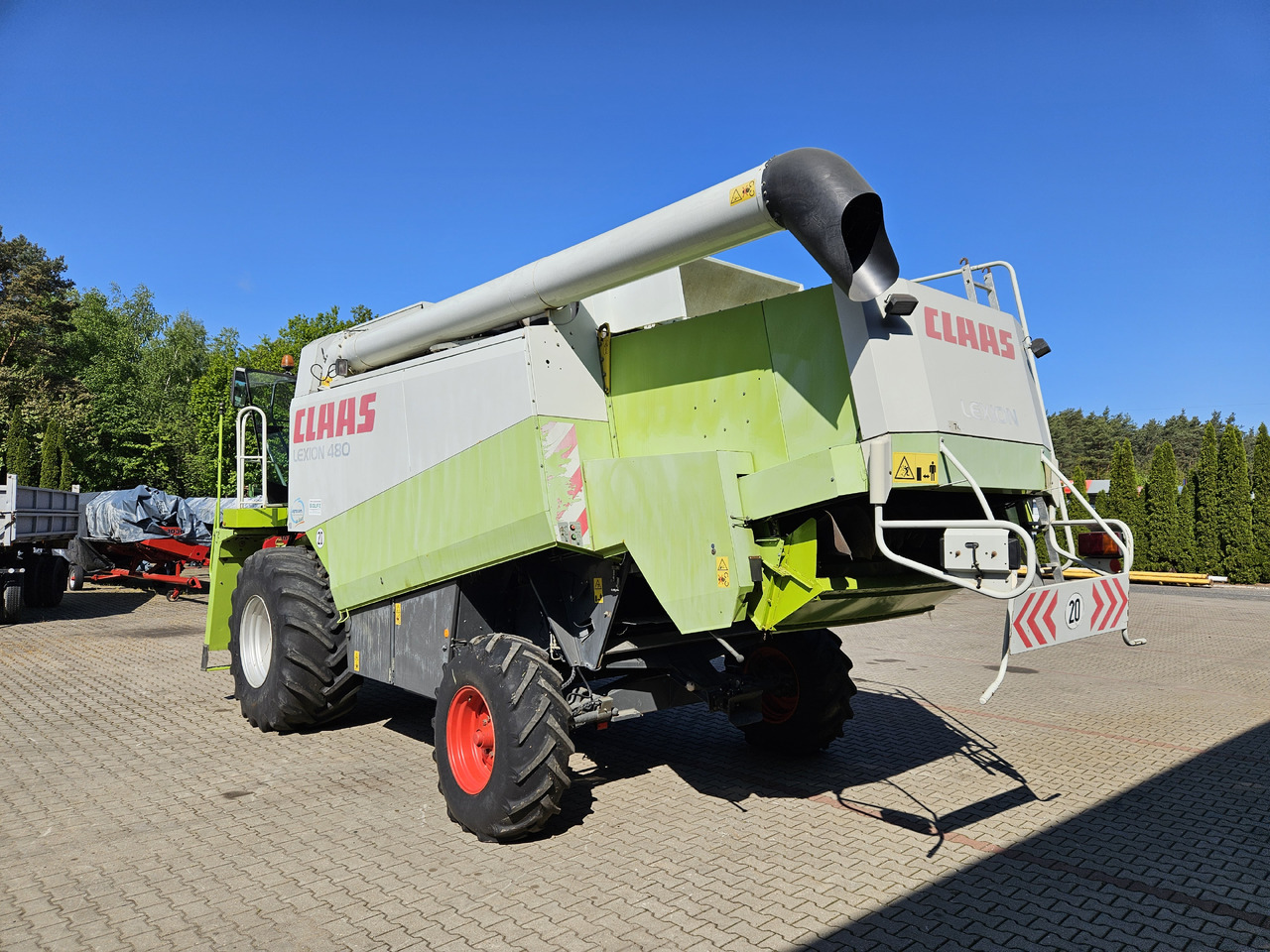 Claas Lexion 480 - Зерноуборочный комбайн: фото 4 Claas Lexion 480 - Зерноуборочный комбайн: фото 4
