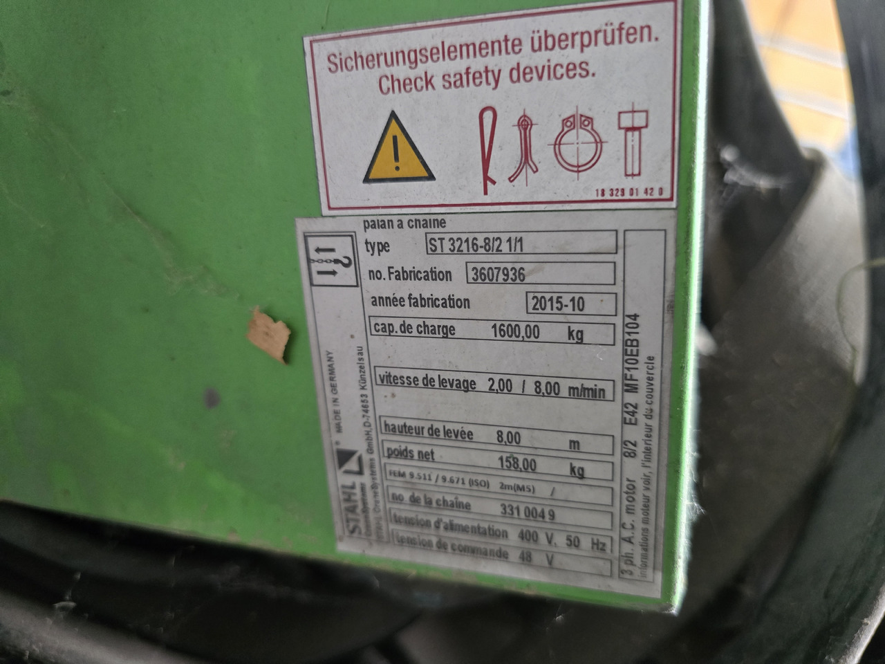 STAHL ST32 - Другая техника: фото 4 STAHL ST32 - Другая техника: фото 4