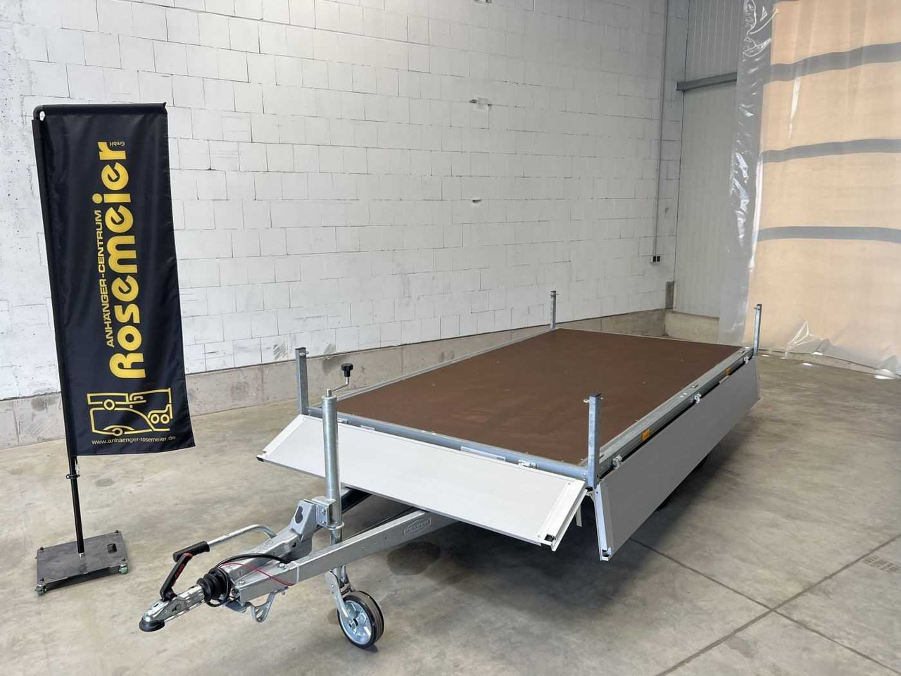 Новый Прицеп для легкового автомобиля BOECKMANN HL-AL 3218/27 F ECO XXL Hochlader: фото 18