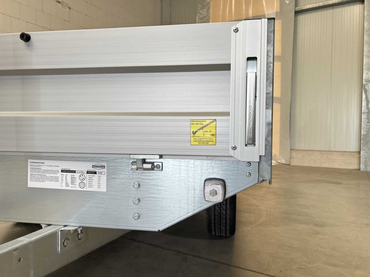 Новый Прицеп для легкового автомобиля BOECKMANN HL-AL 3218/27 F ECO XXL Hochlader: фото 15