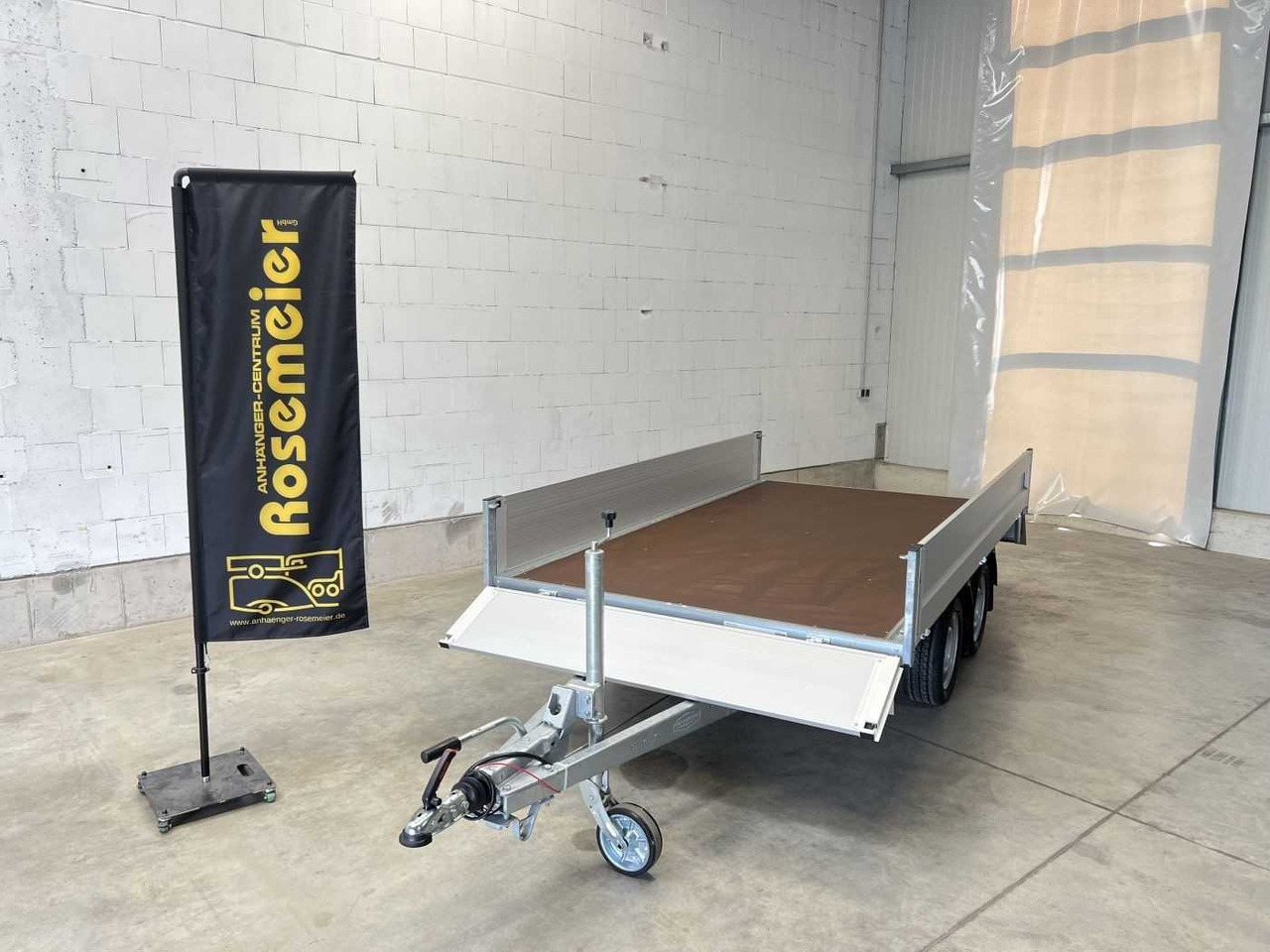 Новый Прицеп для легкового автомобиля BOECKMANN HL-AL 3218/27 F ECO XXL Hochlader: фото 19