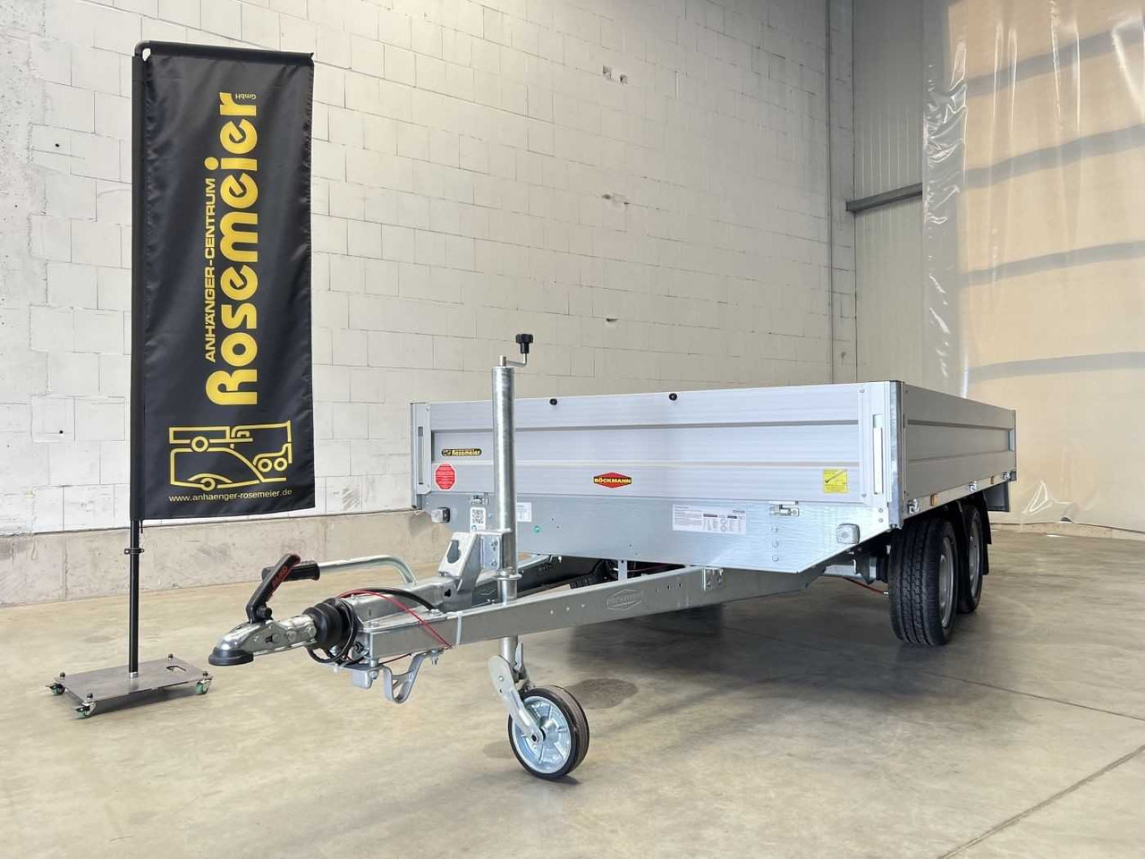 Новый Прицеп для легкового автомобиля BOECKMANN HL-AL 3218/27 F ECO XXL Hochlader: фото 22