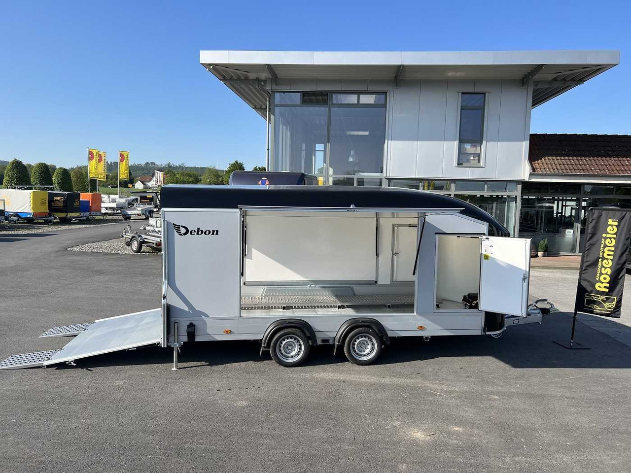 CHEVAL LIBERTE DEBON C1000 Roadster E-Winde, Stand Autotransporter ge - Прицеп-автовоз: фото 1 CHEVAL LIBERTE DEBON C1000 Roadster E-Winde, Stand Autotransporter ge - Прицеп-автовоз: фото 1