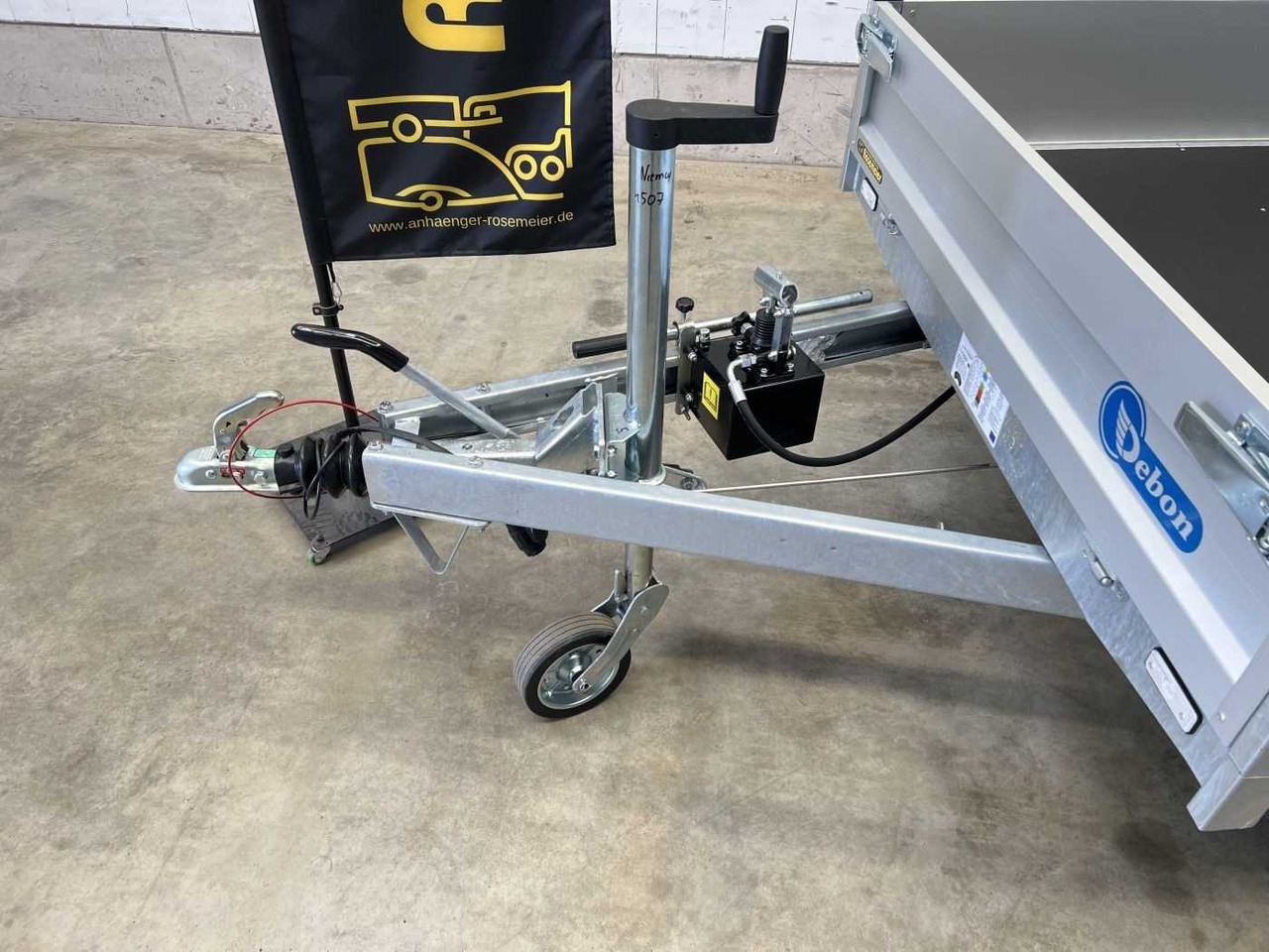 Новый Самосвальный прицеп CHEVAL LIBERTE DEBON PW0E Eco 1500 Rückwärtskipper: фото 12