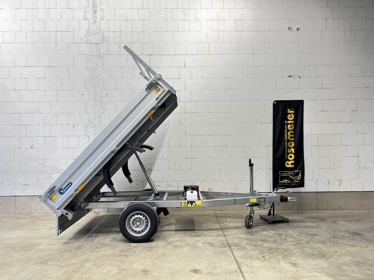 Новый Самосвальный прицеп CHEVAL LIBERTE DEBON PW0E Lux 1500 Rückwärtskipper: фото 1