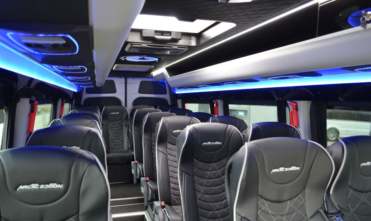 Новый Микроавтобус, Пассажирский фургон MERCEDES-BENZ Sprinter 519 4x4 high and low drive: фото 7
