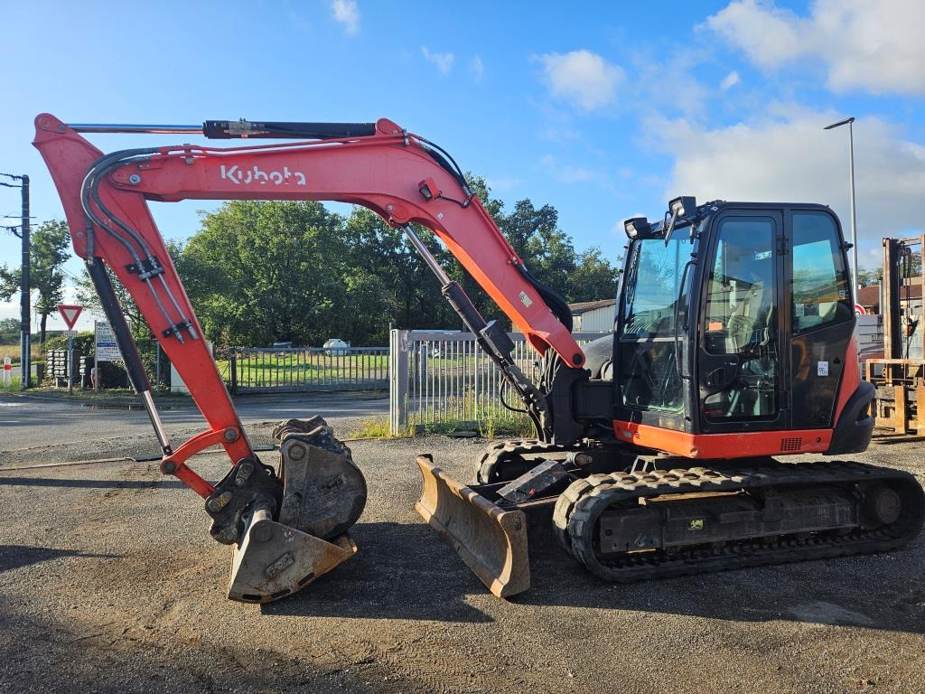 KUBOTA KX 080 -4 - Мини-экскаватор: фото 2 KUBOTA KX 080 -4 - Мини-экскаватор: фото 2