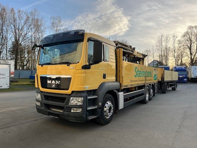 MAN TGS 26.400 Baustoff LKW mit Ladekran Atlas 210.2 MAN TGS 26.400 Baustoff LKW mit Ladekran Atlas 210.2 - Автоманипулятор, Грузовик бортовой/ Платформа: фото 1 MAN TGS 26.400 Baustoff LKW mit Ladekran Atlas 210.2 MAN TGS 26.400 Baustoff LKW mit Ladekran Atlas 210.2 - Автоманипулятор, Грузовик бортовой/ Платформа: фото 1