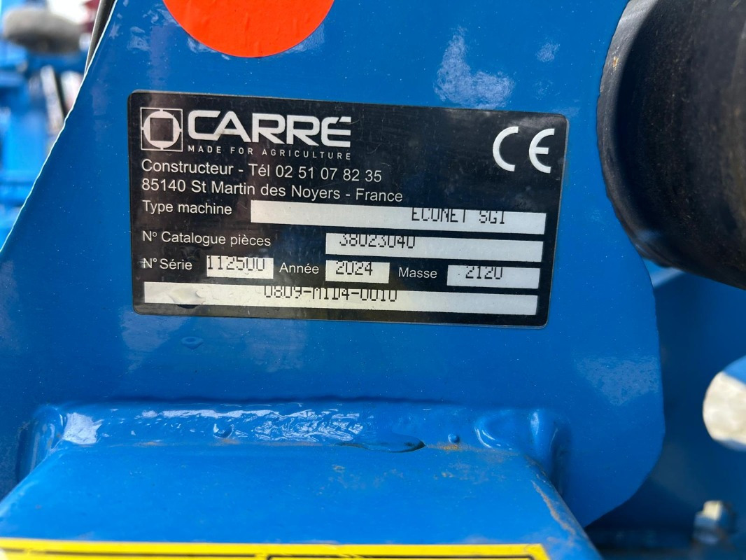 Carré/Carre ECONET SGI 8R75 XL *DEMO 2024* - Техника для обработки почвы: фото 3 Carré/Carre ECONET SGI 8R75 XL *DEMO 2024* - Техника для обработки почвы: фото 3