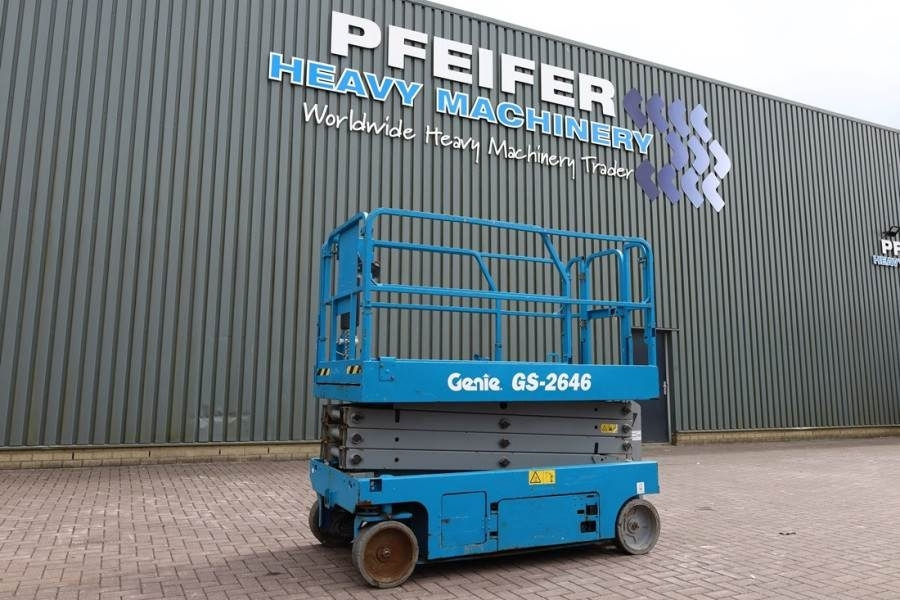 Genie GS2646 Electric, Working Height 9.80m, Capacity 45 - Ножничный подъемник: фото 1 Genie GS2646 Electric, Working Height 9.80m, Capacity 45 - Ножничный подъемник: фото 1