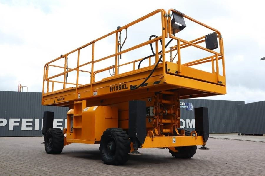 Ножничный подъемник Haulotte H15SXL Diesel, 4x4 Drive, 15m Working Height, 500k: фото 8