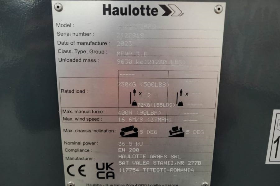 Коленчатый подъемник Haulotte HA20RTJ Pro Valid inspection, *Guarantee! 20.6 m W: фото 6
