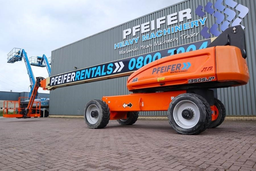 Телескопический подъемник JLG 1350SJP Valid Inspection, Diesel, 4x4 Drive And 4-: фото 6