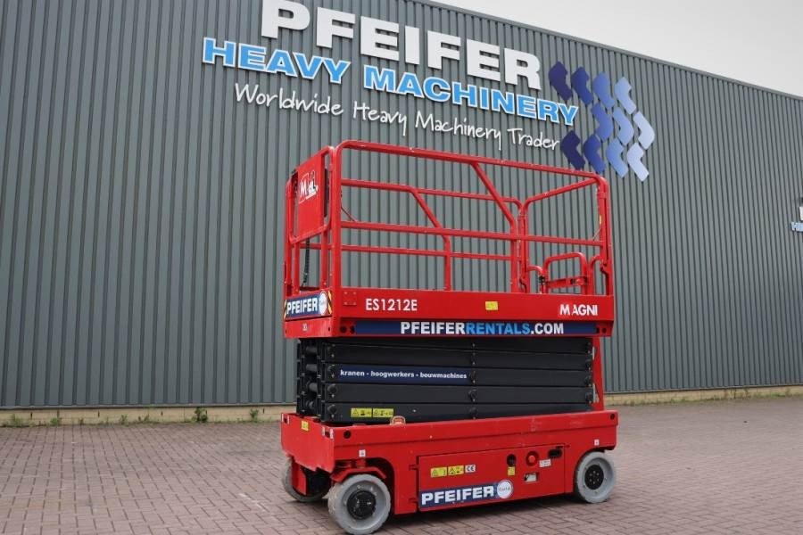 Magni ES1212E Valid inspection, *Guarantee! Electric, 12 - Ножничный подъемник: фото 1 Magni ES1212E Valid inspection, *Guarantee! Electric, 12 - Ножничный подъемник: фото 1