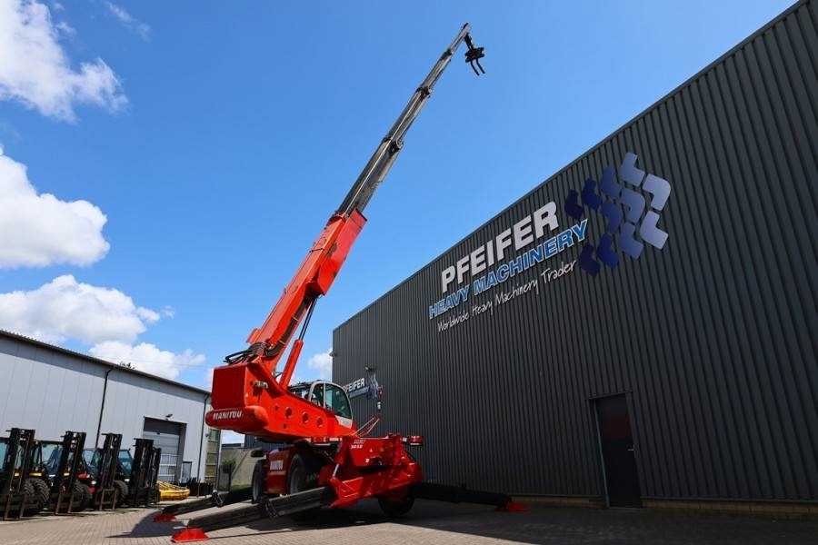 Телескопический погрузчик Manitou MRT3050 PRIVILEGE Diesel, 4x4 Drive And 4-Wheel St: фото 11 Телескопический погрузчик Manitou MRT3050 PRIVILEGE Diesel, 4x4 Drive And 4-Wheel St: фото 11