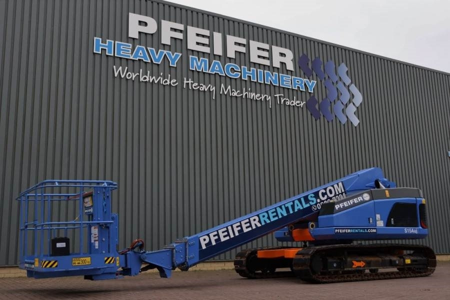 Nagano S15Auj Valid inspection, Diesel, 15 m Working Heig - Телескопический подъемник: фото 1 Nagano S15Auj Valid inspection, Diesel, 15 m Working Heig - Телескопический подъемник: фото 1