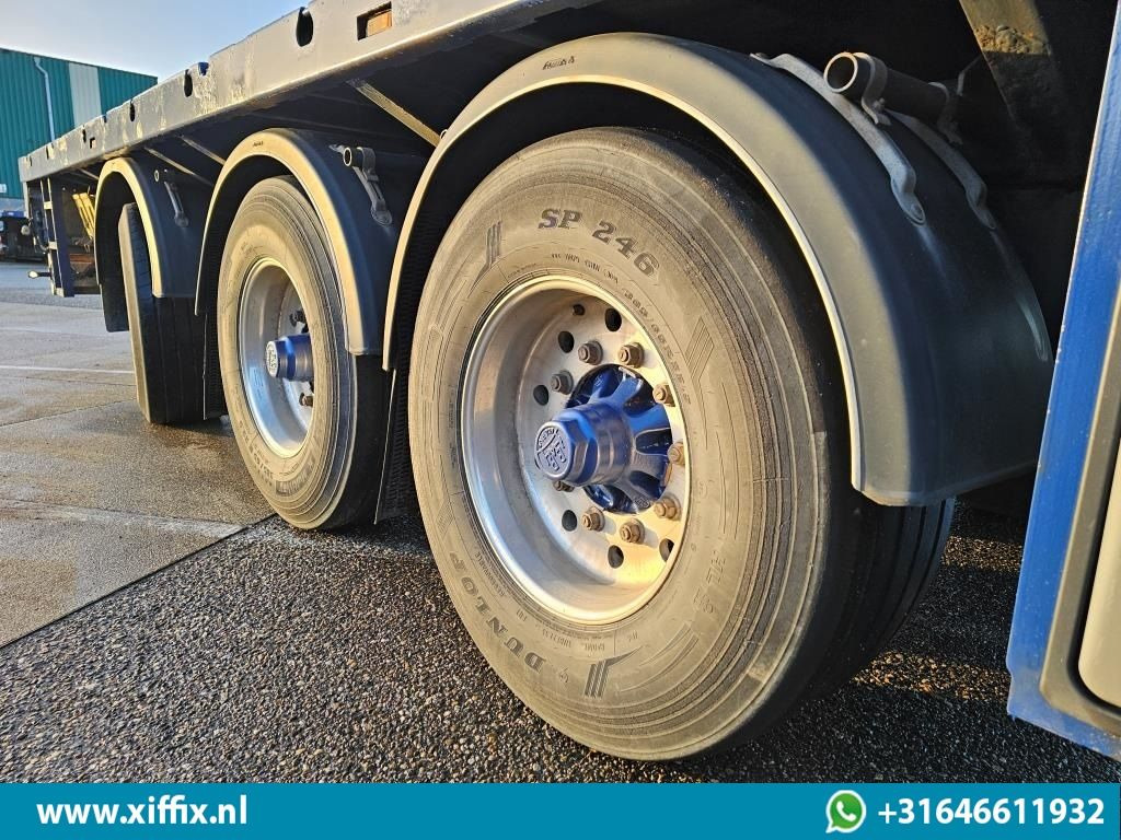 Полуприцеп бортовой/ Платформа Doll 3-ass. Vlakke uitschuifbare oplegger / Naloop gestuurd / 14091: фото 7