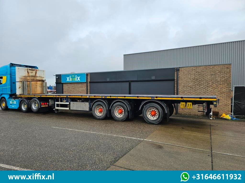 Полуприцеп бортовой/ Платформа Doll 3-ass. Vlakke uitschuifbare oplegger / Naloop gestuurd: фото 10