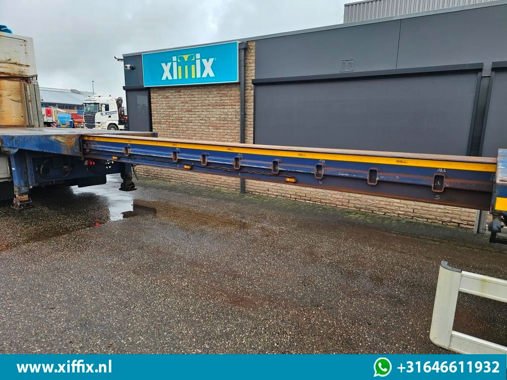 Полуприцеп бортовой/ Платформа Doll 3-ass. Vlakke uitschuifbare oplegger / Naloop gestuurd: фото 7