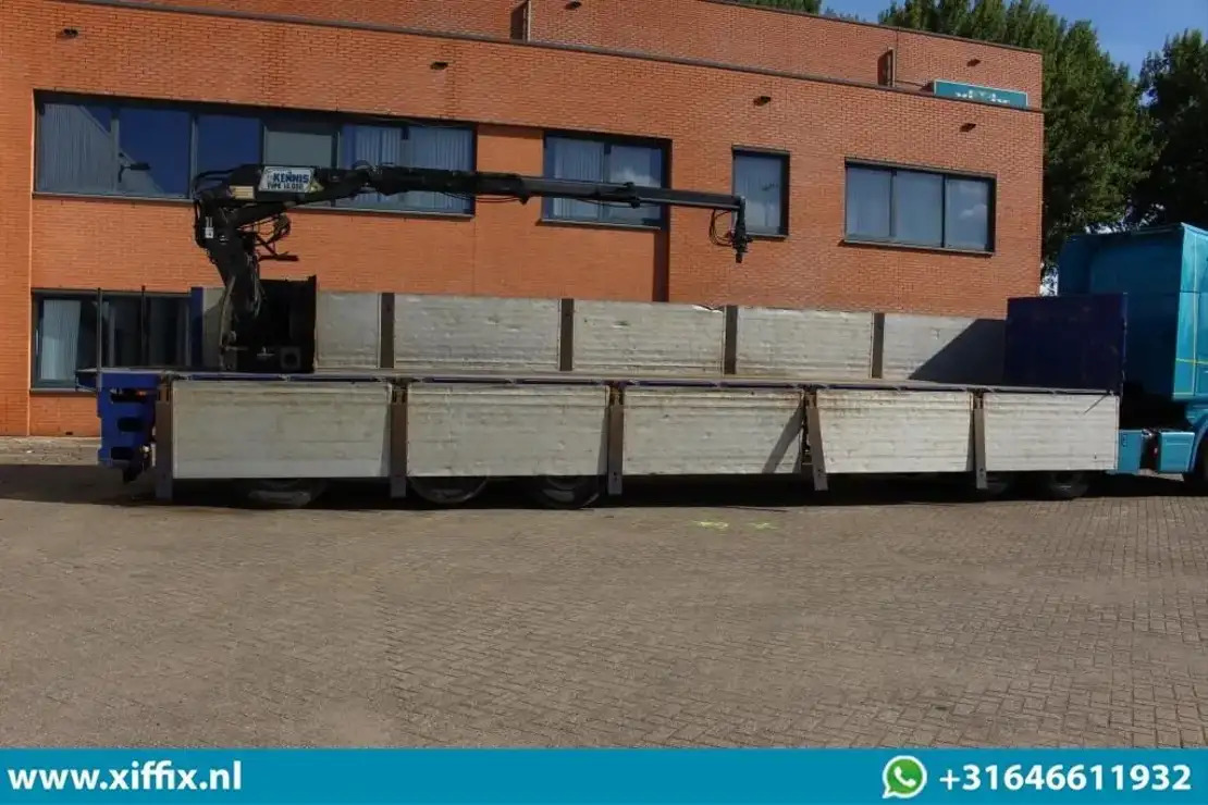 Floor 3-ass. Steenoplegger met Kennis 14 ton/mtr. Kraan / 13425 - Полуприцеп бортовой/ Платформа: фото 4 Floor 3-ass. Steenoplegger met Kennis 14 ton/mtr. Kraan / 13425 - Полуприцеп бортовой/ Платформа: фото 4