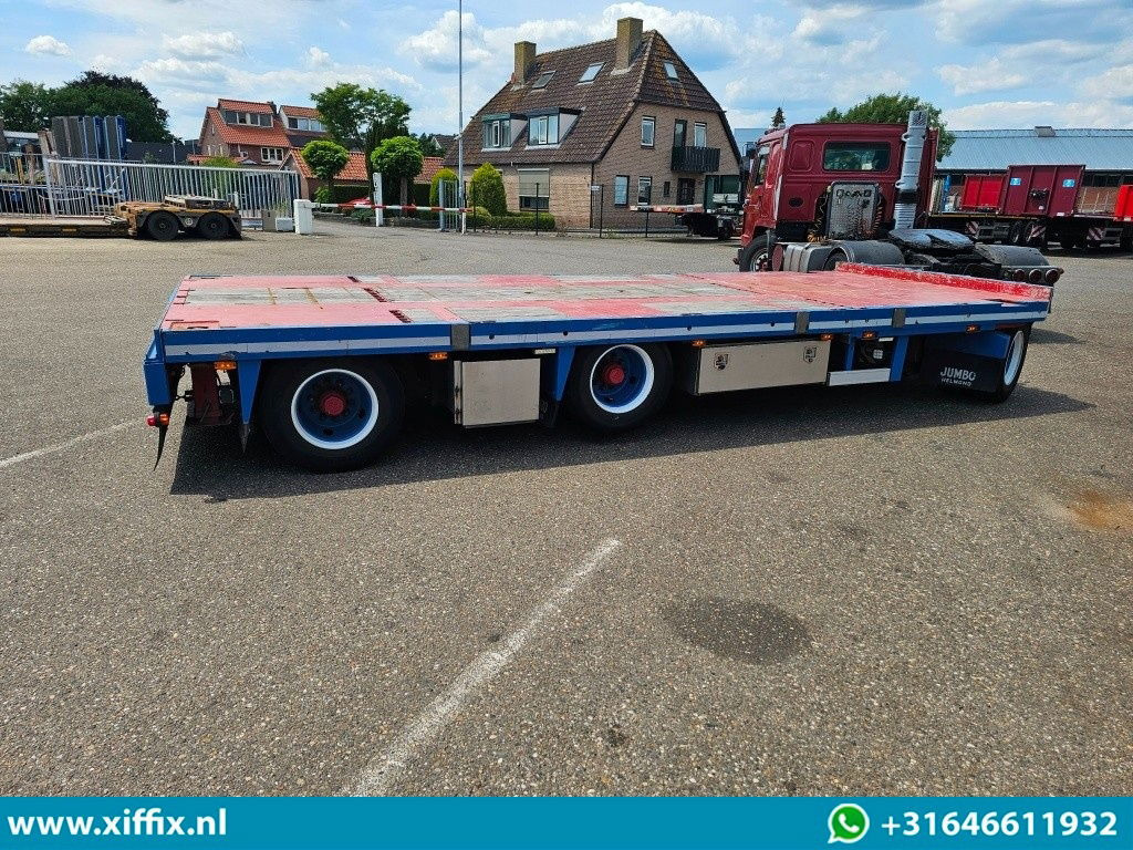 Jumbo 3-ass. Dubbel 2x uitschuifbare aanhangwagen - Прицеп бортовой/ Платформа: фото 4 Jumbo 3-ass. Dubbel 2x uitschuifbare aanhangwagen - Прицеп бортовой/ Платформа: фото 4