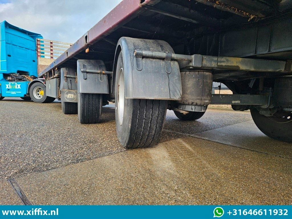 Meusburger 3-ass. Vlakke uitschuifbare oplegger / 3x gestuurd - Полуприцеп бортовой/ Платформа: фото 5 Meusburger 3-ass. Vlakke uitschuifbare oplegger / 3x gestuurd - Полуприцеп бортовой/ Платформа: фото 5