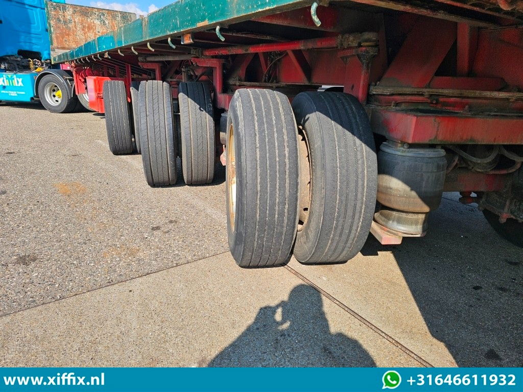 Nooteboom 3-ass. Vlakke dubbel 2x uitschuifbare oplegger / 3x gestuurd - Полуприцеп бортовой/ Платформа: фото 5 Nooteboom 3-ass. Vlakke dubbel 2x uitschuifbare oplegger / 3x gestuurd - Полуприцеп бортовой/ Платформа: фото 5