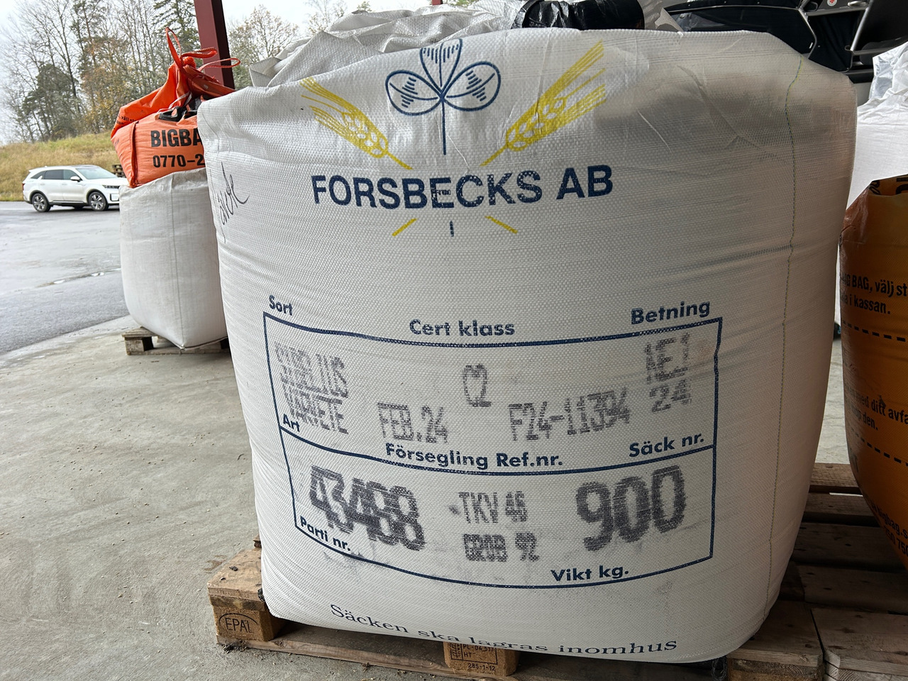 Forsbecks Sibelius vårvete - Инвентарь для животноводства: фото 1 Forsbecks Sibelius vårvete - Инвентарь для животноводства: фото 1