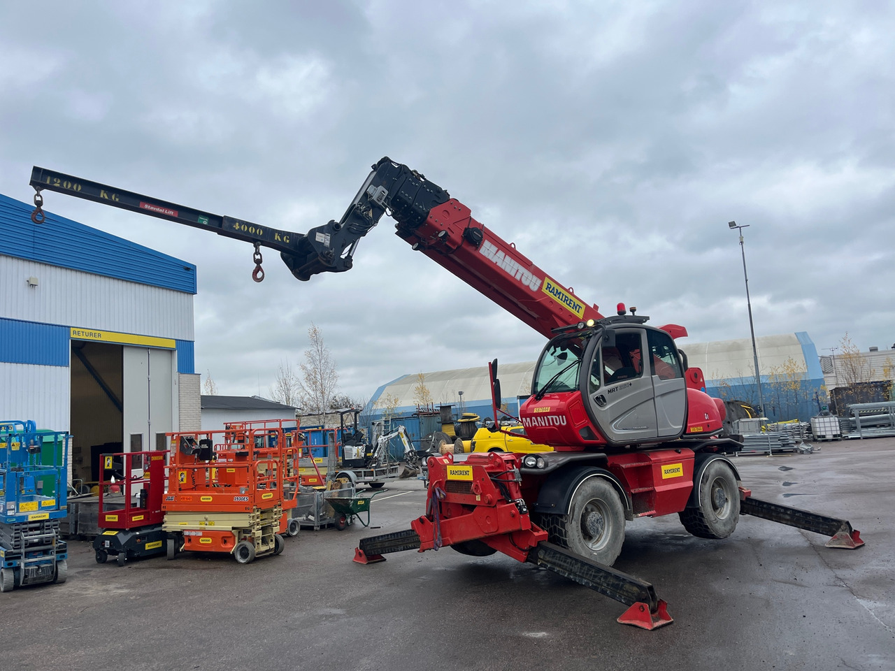 Manitou MRT2150 Privilege - Телескопический погрузчик: фото 1 Manitou MRT2150 Privilege - Телескопический погрузчик: фото 1