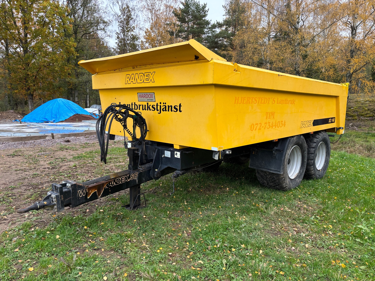 Randex XD140 - Самосвальный прицеп: фото 1 Randex XD140 - Самосвальный прицеп: фото 1