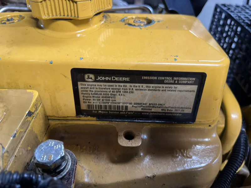 John Deere aggregaat john deere 97 kva - Электрогенератор: фото 5 John Deere aggregaat john deere 97 kva - Электрогенератор: фото 5