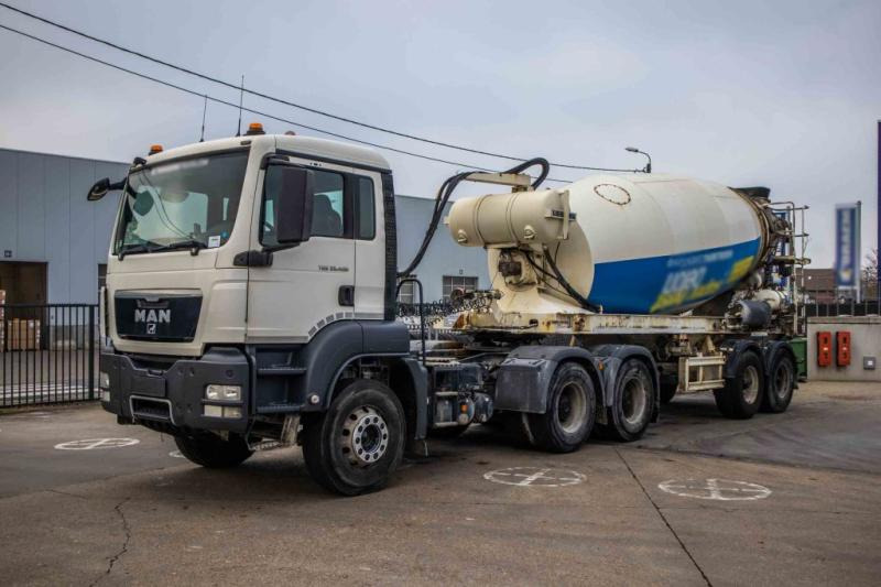 Liebherr LIEBHERR BETON MIXER/MALAXEUR/MISCHER 12M3 - Полуприцеп бетоносмеситель: фото 4 Liebherr LIEBHERR BETON MIXER/MALAXEUR/MISCHER 12M3 - Полуприцеп бетоносмеситель: фото 4