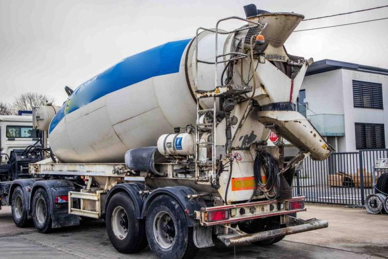 Полуприцеп бетоносмеситель Liebherr LIEBHERR BETON MIXER/MALAXEUR/MISCHER 12M3: фото 8