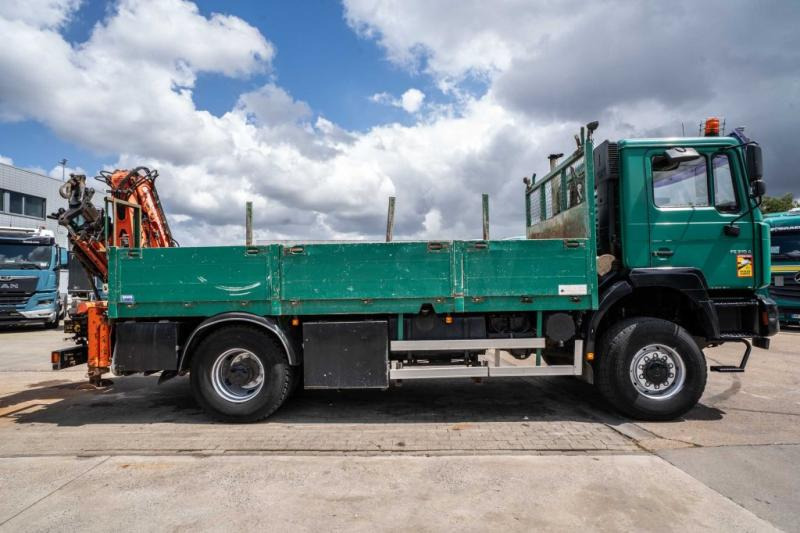 Грузовик бортовой/ Платформа, Автоманипулятор MAN FE 310A-4X4+ATLAS 105.1 A3: фото 8