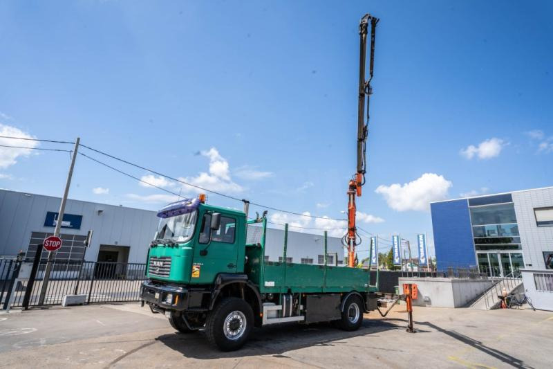 MAN FE 310A-4X4+ATLAS 105.1 A3 - Грузовик бортовой/ Платформа, Автоманипулятор: фото 1 MAN FE 310A-4X4+ATLAS 105.1 A3 - Грузовик бортовой/ Платформа, Автоманипулятор: фото 1