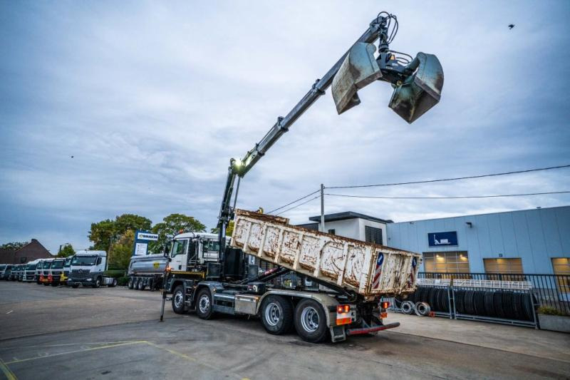 MAN TGS 32.420 BL + HIAB X-HIDUO 188/3x - Крюковой мультилифт, Автоманипулятор: фото 5 MAN TGS 32.420 BL + HIAB X-HIDUO 188/3x - Крюковой мультилифт, Автоманипулятор: фото 5