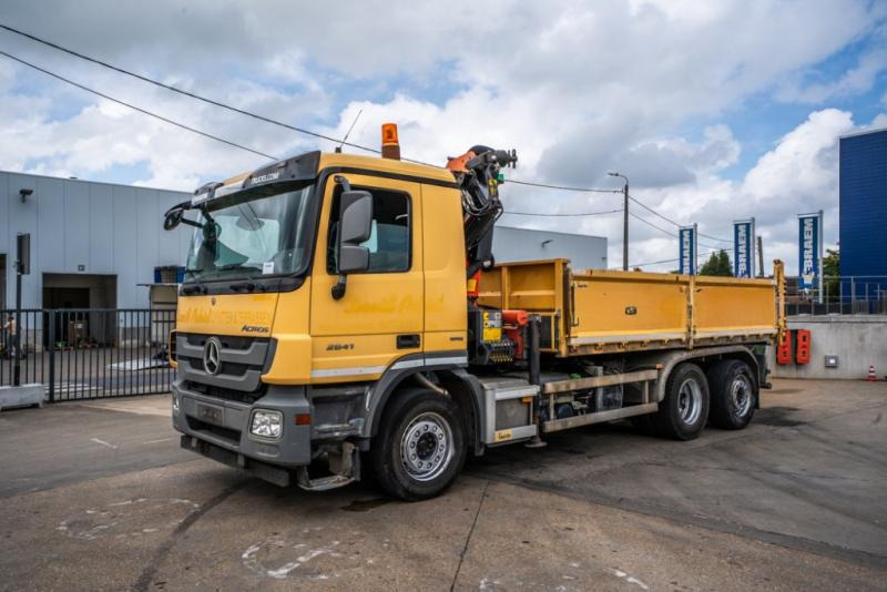 Самосвал, Автоманипулятор Mercedes ACTROS 2641-MP3-6x2-4+ PK 18 T/m/3XHydr.: фото 7