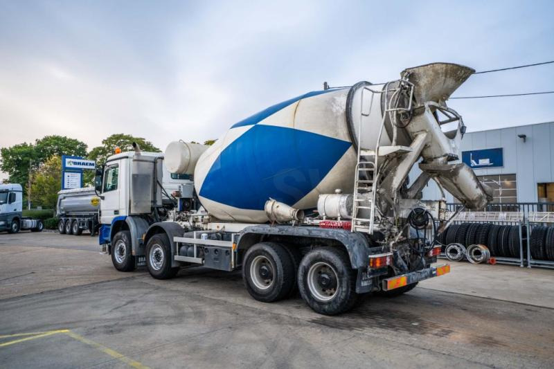 Mercedes ACTROS 4141 BB-MP2 + MIXER 9M3 - Автобетоносмеситель: фото 5 Mercedes ACTROS 4141 BB-MP2 + MIXER 9M3 - Автобетоносмеситель: фото 5