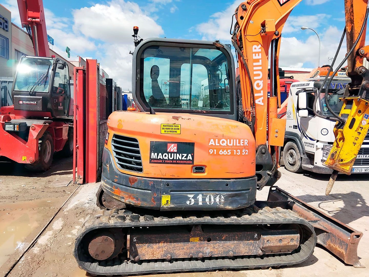 DOOSAN DX62R-3 - Мини-экскаватор: фото 3 DOOSAN DX62R-3 - Мини-экскаватор: фото 3