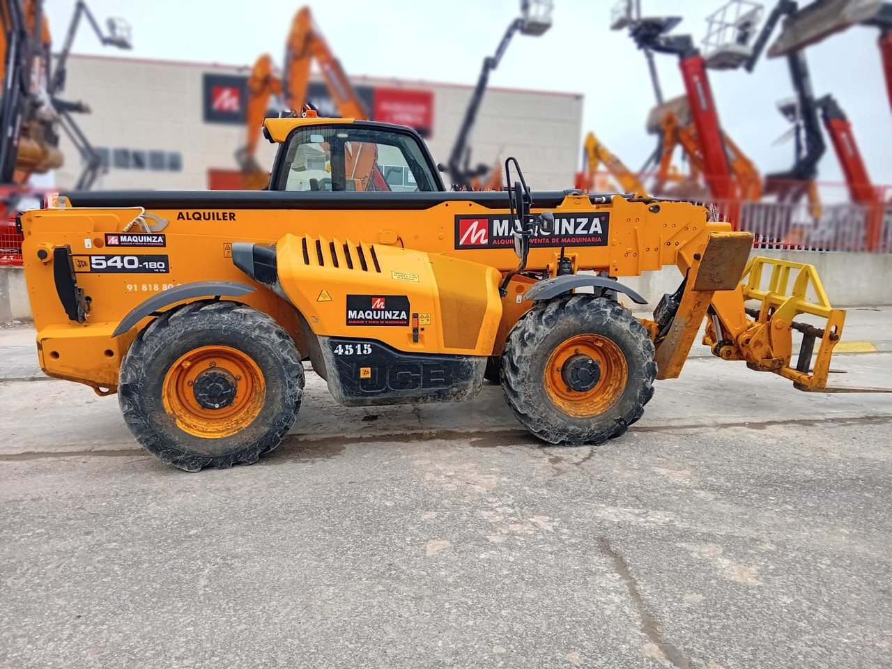 JCB 540.180 - Телескопический погрузчик: фото 2 JCB 540.180 - Телескопический погрузчик: фото 2