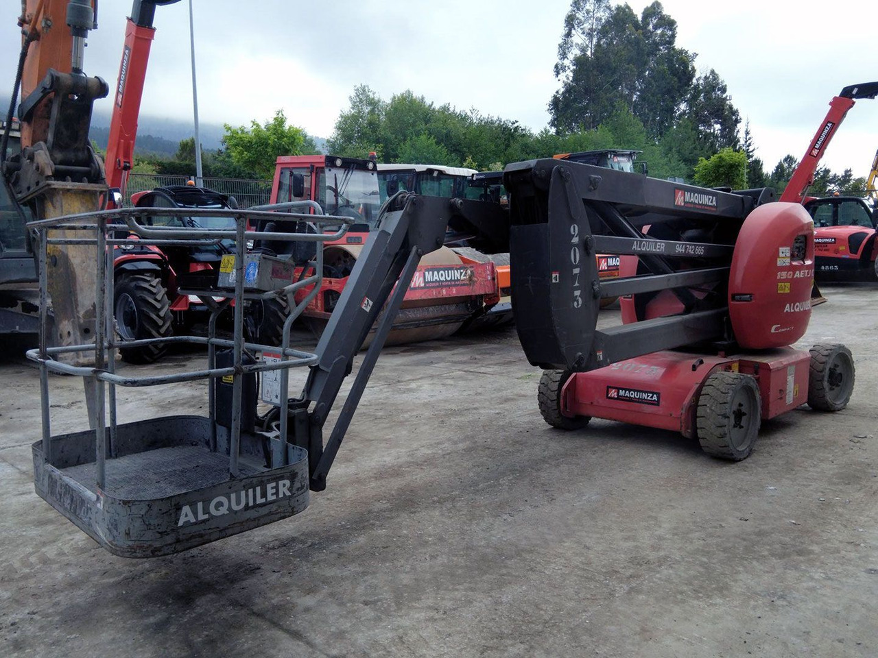 MANITOU 150AETJ C - Коленчатый подъемник: фото 2 MANITOU 150AETJ C - Коленчатый подъемник: фото 2