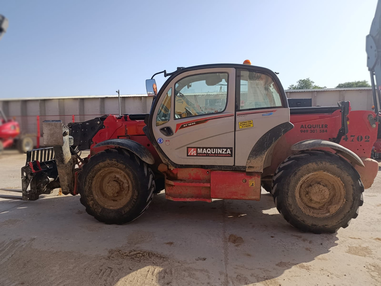 MANITOU MT1840 EASY 75D - Телескопический погрузчик: фото 1 MANITOU MT1840 EASY 75D - Телескопический погрузчик: фото 1