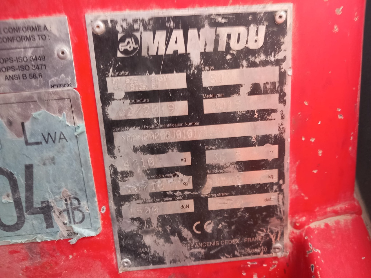 MANITOU MT625 H EASY в лизинг MANITOU MT625 H EASY: фото 12