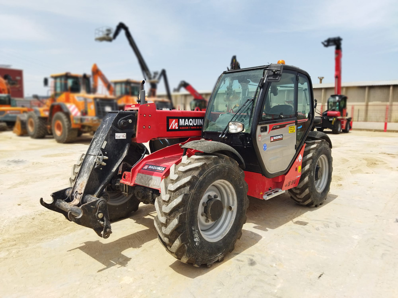 MANITOU MT733 EASY 75D - Телескопический погрузчик: фото 2 MANITOU MT733 EASY 75D - Телескопический погрузчик: фото 2
