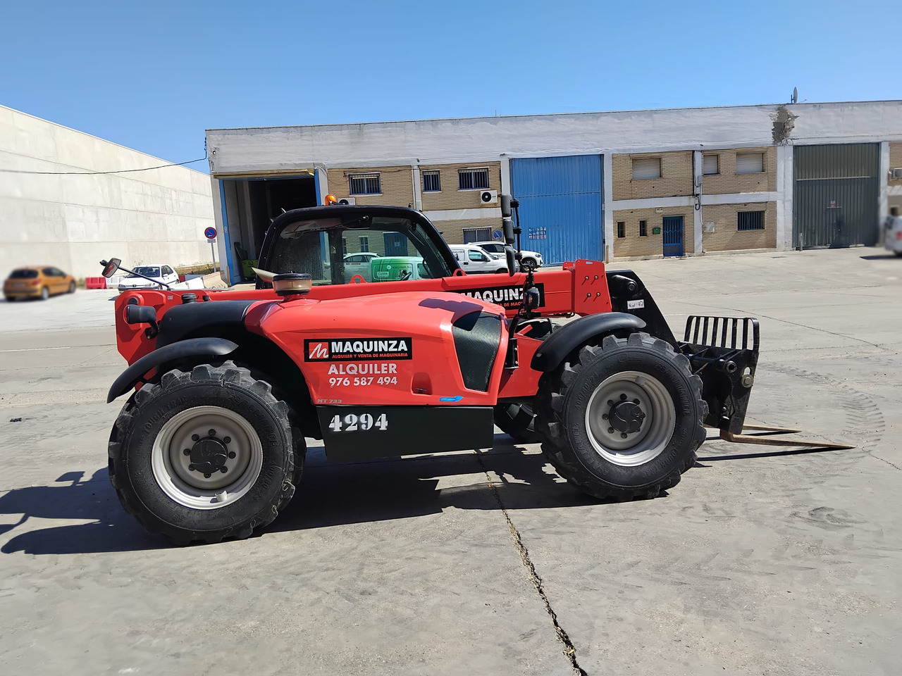 MANITOU MT733 EASY 75D - Телескопический погрузчик: фото 4 MANITOU MT733 EASY 75D - Телескопический погрузчик: фото 4