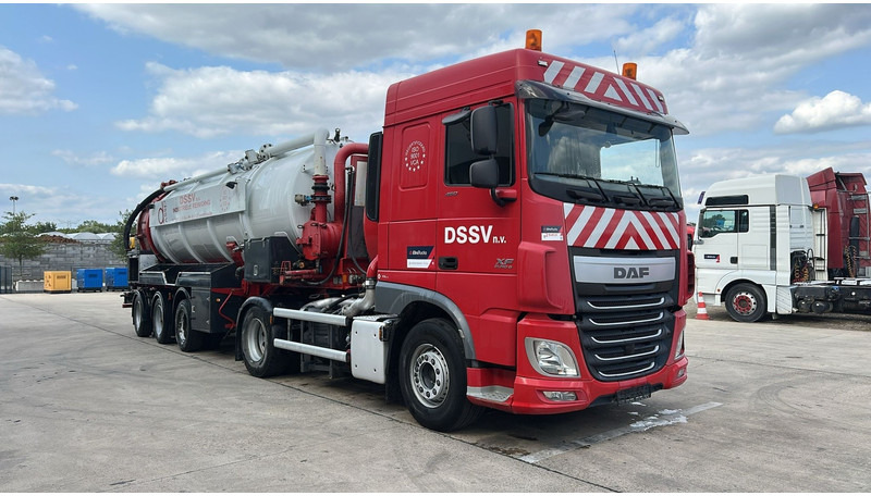 DAF XF 460 (17500L / IPSAM VACUUM + HIGH PRESSURE / BELGIAN TRUCK + TRAILER / TOP CONDITION) - Ассенизатор: фото 3 DAF XF 460 (17500L / IPSAM VACUUM + HIGH PRESSURE / BELGIAN TRUCK + TRAILER / TOP CONDITION) - Ассенизатор: фото 3