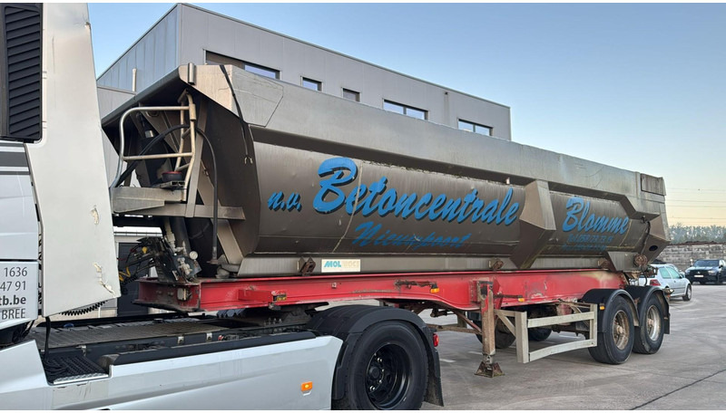 MOL KF85F/20T/37AI (BELGIAN TRAILER / DRUM BRAKES / FREINES TAMBOUR / BPW AXLES) - Самосвальный полуприцеп: фото 1 MOL KF85F/20T/37AI (BELGIAN TRAILER / DRUM BRAKES / FREINES TAMBOUR / BPW AXLES) - Самосвальный полуприцеп: фото 1