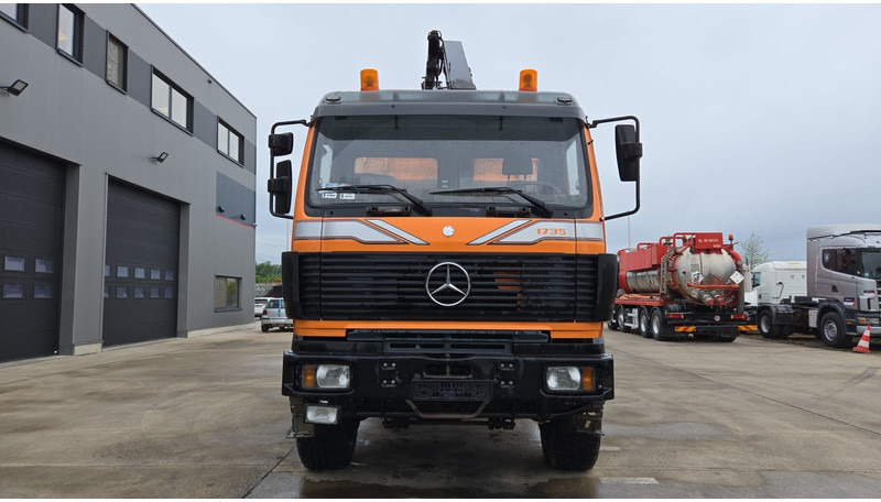 Mercedes-Benz SK 1735 (V8 2X TURBO / 4X4 / PARFAIT ETAT !!!! / GRUE / LAMES / GRAND PONT / TOP CONDITION !!!) - Самосвал, Автоманипулятор: фото 2 Mercedes-Benz SK 1735 (V8 2X TURBO / 4X4 / PARFAIT ETAT !!!! / GRUE / LAMES / GRAND PONT / TOP CONDITION !!!) - Самосвал, Автоманипулятор: фото 2
